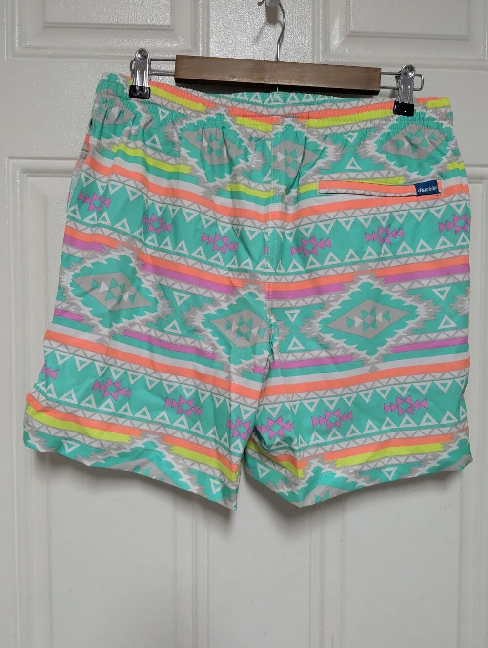Chubbies Men's Athletic Swim Trunks Shorts Size Large Lined 5.5 Inseam